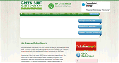 Desktop Screenshot of greenbuiltgulfcoast.org